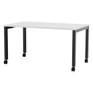 Bureau avec pieds arche mobile Arial - 160x80cm - Eol