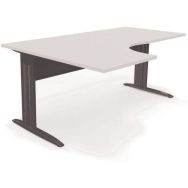 Bureau compact 90 degrés asymétrique L.180 cm Idol - Eol