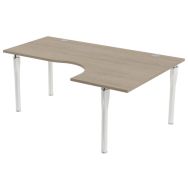 Bureau compact Noga droite retour 120 cm - MBA