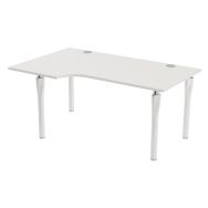 Bureau compact Noga gauche retour 100 cm - MBA
