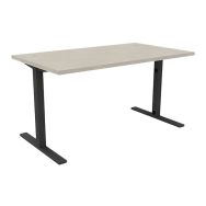 Bureau réglable IDEA droit 140x80 cm - Quadrifoglio