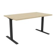 Bureau réglable IDEA droit 180x80 cm - Quadrifoglio
