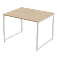 Bureau droit Kad pied cadre 100 x 80 cm - MBA