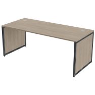 Bureau droit Kad pied panneau 180 x 80 cm - MBA