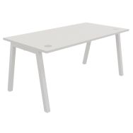 Bureau droit Partage profondeur 80 cm - Buronomic