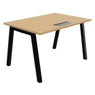 Bureau droit Partage profondeur 80 cm Top access - Buronomic