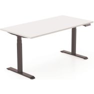 Bureau électrique avec plateau en mélaminé 160 cm Axel - EoL