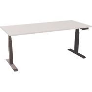 Bureau électrique avec plateau en mélaminé 180 cm - Axel - Eol
