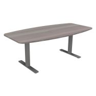 Bureau forme tonneau hauteur réglable électrique EVO - Buronomic