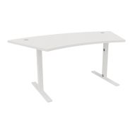 Bureau panoramique IDEA pied fixe - Quadrifoglio
