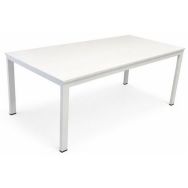 Bureau reconditionné - 160 x 80 cm - Pieds U - Blanc