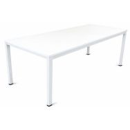 Bureau reconditionné - 180 x 80 cm - Pieds U - Blanc