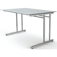 Bureau reglable - Artline cadre cantilever L1200 x P800 x H680-820 mm