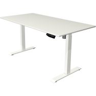Bureau réglable Move 1 - Piètement blanc - 160x80 cm - Blanc