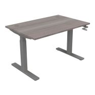 Bureau réglable par manivelle 120 x 80 cm EVO - Buronomic