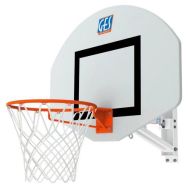 But de basket mural hauteur réglable par vérin à gaz