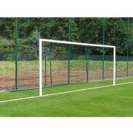 Buts de foot à 8 à sceller en aluminium diam. 90 mm
