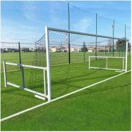 Buts de foot à 8 rabattable acier galvanisé 90 mm