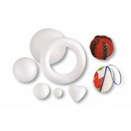 Cœurs styropor 50 mm blancs (Sachet de 50)