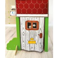 Cabane avec un toit en toîle , 11 Pièces PLUG IT -27109+27080-Beleduc