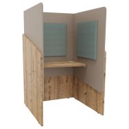 Cabine box position hauteur bureau Calme - Buronomic