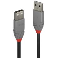 Câble USB 2.0 type A/A Anthracite Line 2m - Lindy
