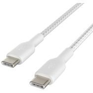 Câble USB C vers USB C 1m blanc BOOST CHARGE Belkin