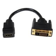 Câble HDMI vers DVI-D-HDMI femelle vers DVI mâle