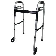 Cadre de marche pliant 2 roues réglable