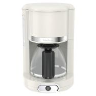 Cafetière filtre 10-15 tasses Ivoire - FG381A10 - 1000W - Moulinex