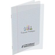 Cahier TP piqûre polypropylène 24x32 cm 90g 96 pages