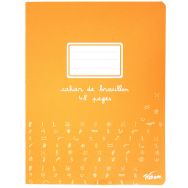 Cahier brouillon 48 pages papier extra blanc 17x22 cm 60g seyes