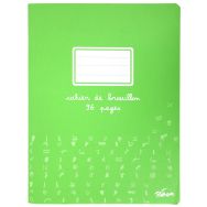 Cahier brouillon 96 pages papier extra blanc 17x22 cm 60g seyes