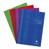 Cahier de bord piqué 21x29,7cm 48p 7 classes - Lot de 10