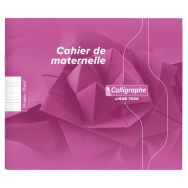 Cahier maternelle 17x14.7 cm 70g 24 pages double ligne 3mm