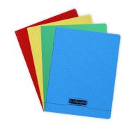 Cahier piqué 8000 polypro 17x22 cm 5/5 (petits carreaux) - Calligraphe