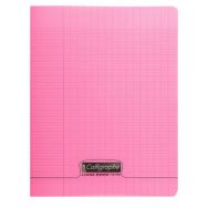 Cahier piqué 8000 polypro 17x22 cm Seyès 48p - Calligraphe
