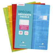 Cahier piqué déficients visuels - Clairefontaine
