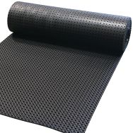 Caillebotis caoutchouc grattant M69 Mini noir 1x10m en rouleau - ID Pro
