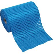 Caillebotis milieux humides - En rouleau - 15 m x 60 cm-Bleu clair
