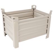 Caisse palette acier 4 pieds 635X835X600 mm 1000 kg