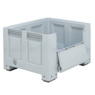 Caisse palette pleine avec porte 1200x1000x760mm 670 L