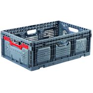 Caisse pliable ajourée - Longueur 600 mm - 31L à 55L