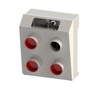 Caisson aspiration 4 sorties filtre poussiere