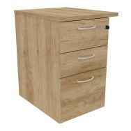 Caisson hauteur bureau 3T prof. 60 cm+top 50 cm - Buronomic