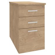 Caisson hauteur de bureau Urbano P. 60 cm chêne clair