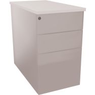 Caisson métal de bureau à 3 tiroirs P80 cm - Eol