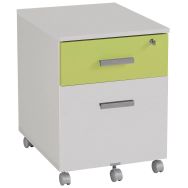 Caisson mobile Linéo blanc - Simmob