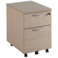 Caisson mobile bois 2 tiroirs - Buronomic