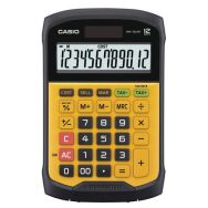 Calculatrice résistante eau et poussière - WM320MT Jaune - Casio